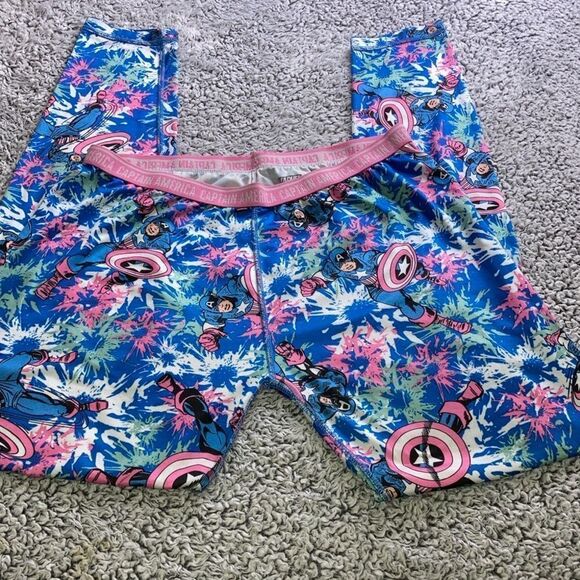 MARVEL M Captain America Unisex pull on cozy pants - Picture 10 of 10